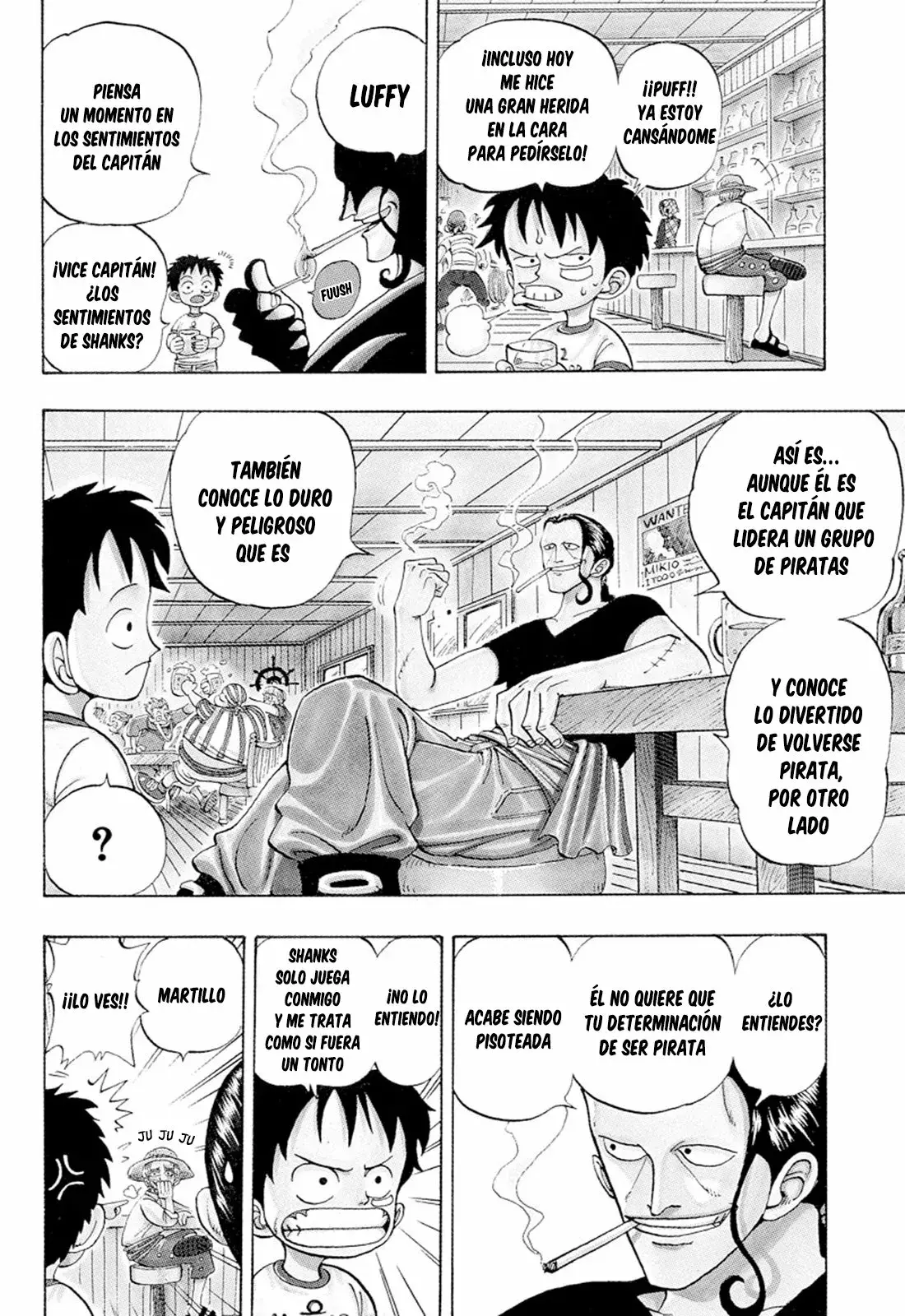 One Piece Capitulo 1: "Romance Dawn: Amanecer de la aventura" página 10