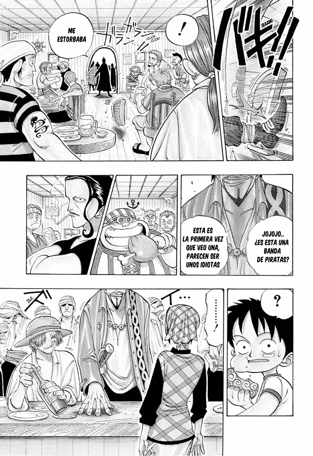 One Piece Capitulo 1: "Romance Dawn: Amanecer de la aventura" página 13