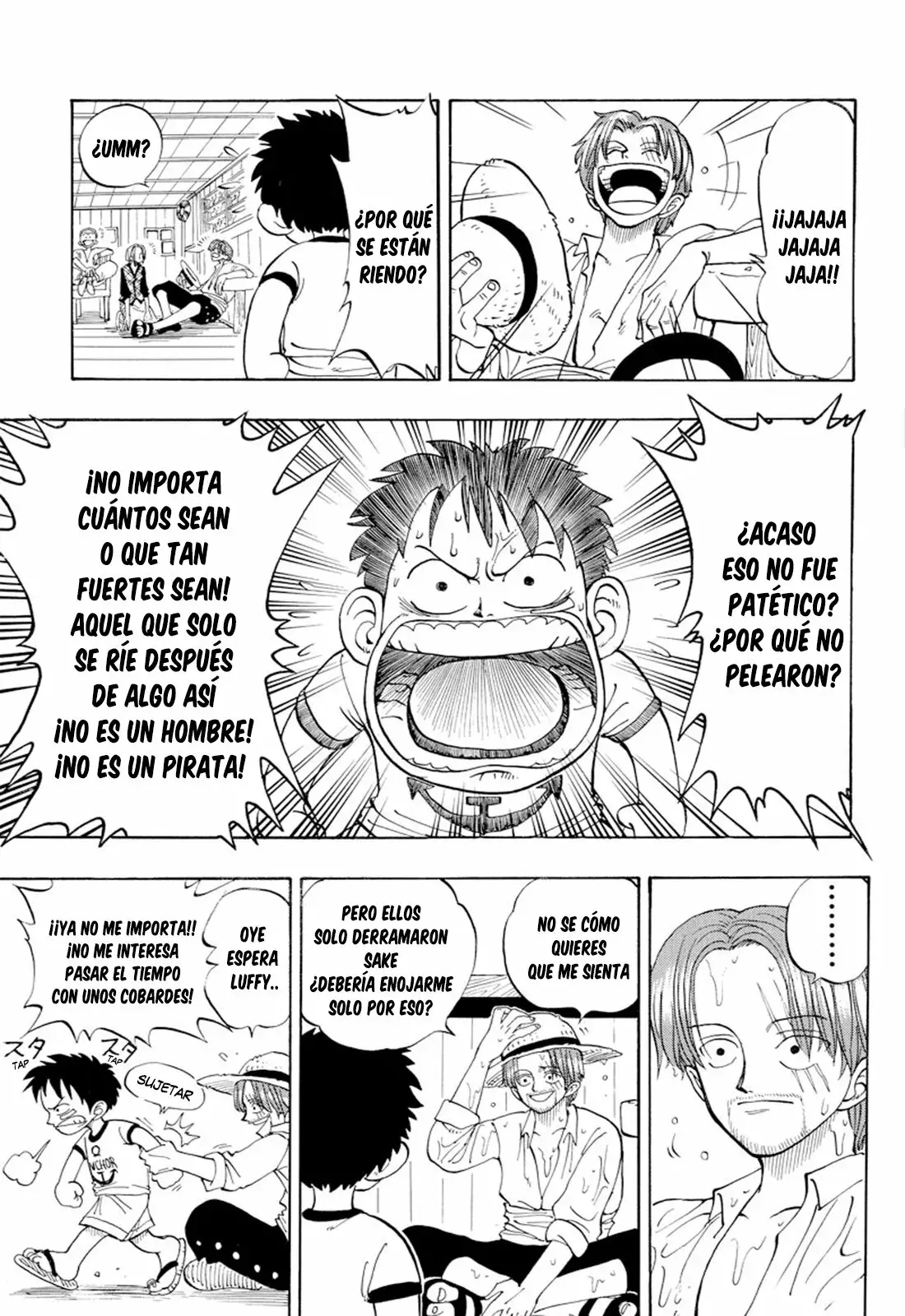 One Piece Capitulo 1: "Romance Dawn: Amanecer de la aventura" página 19