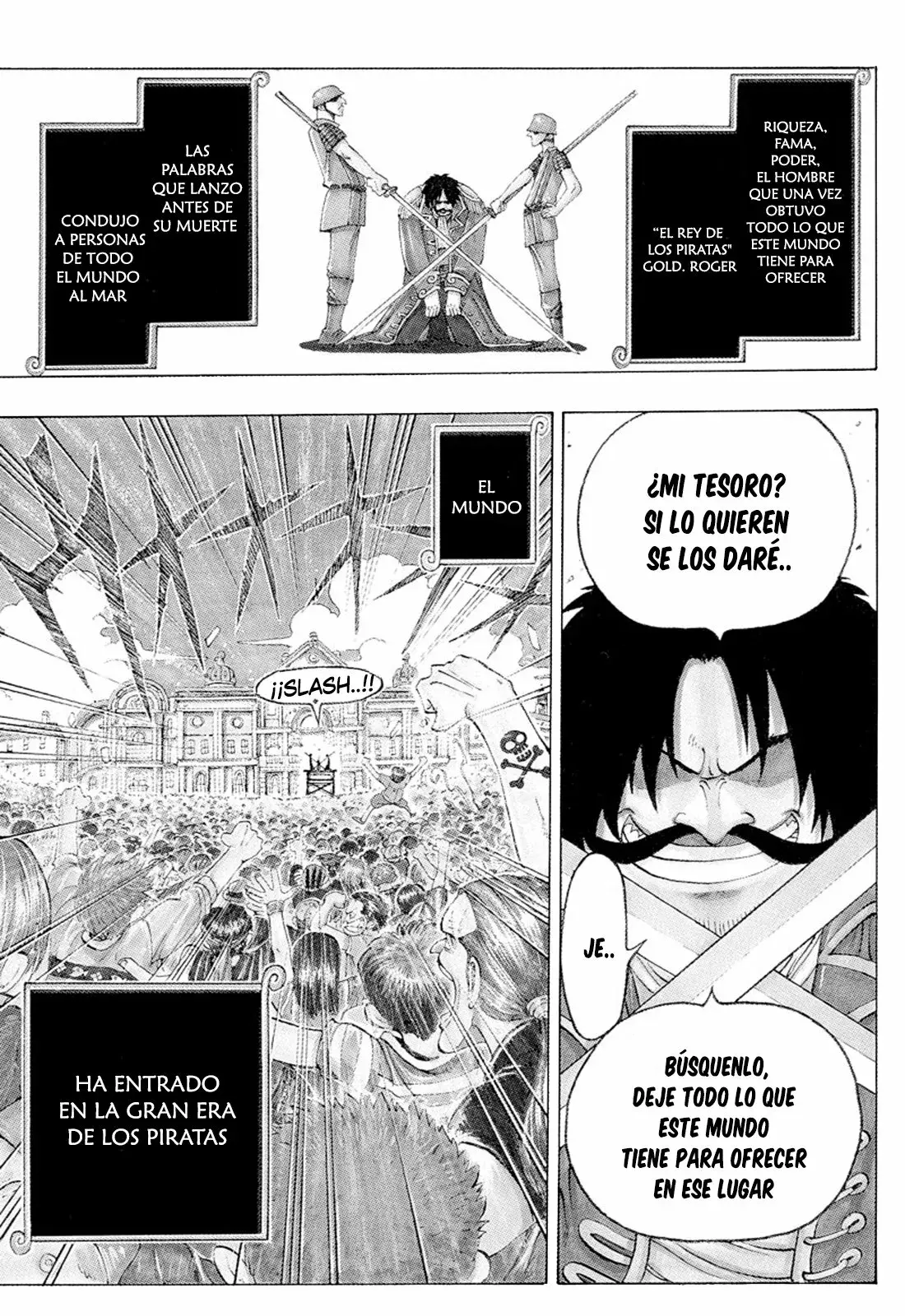 One Piece Capitulo 1: "Romance Dawn: Amanecer de la aventura" página 2
