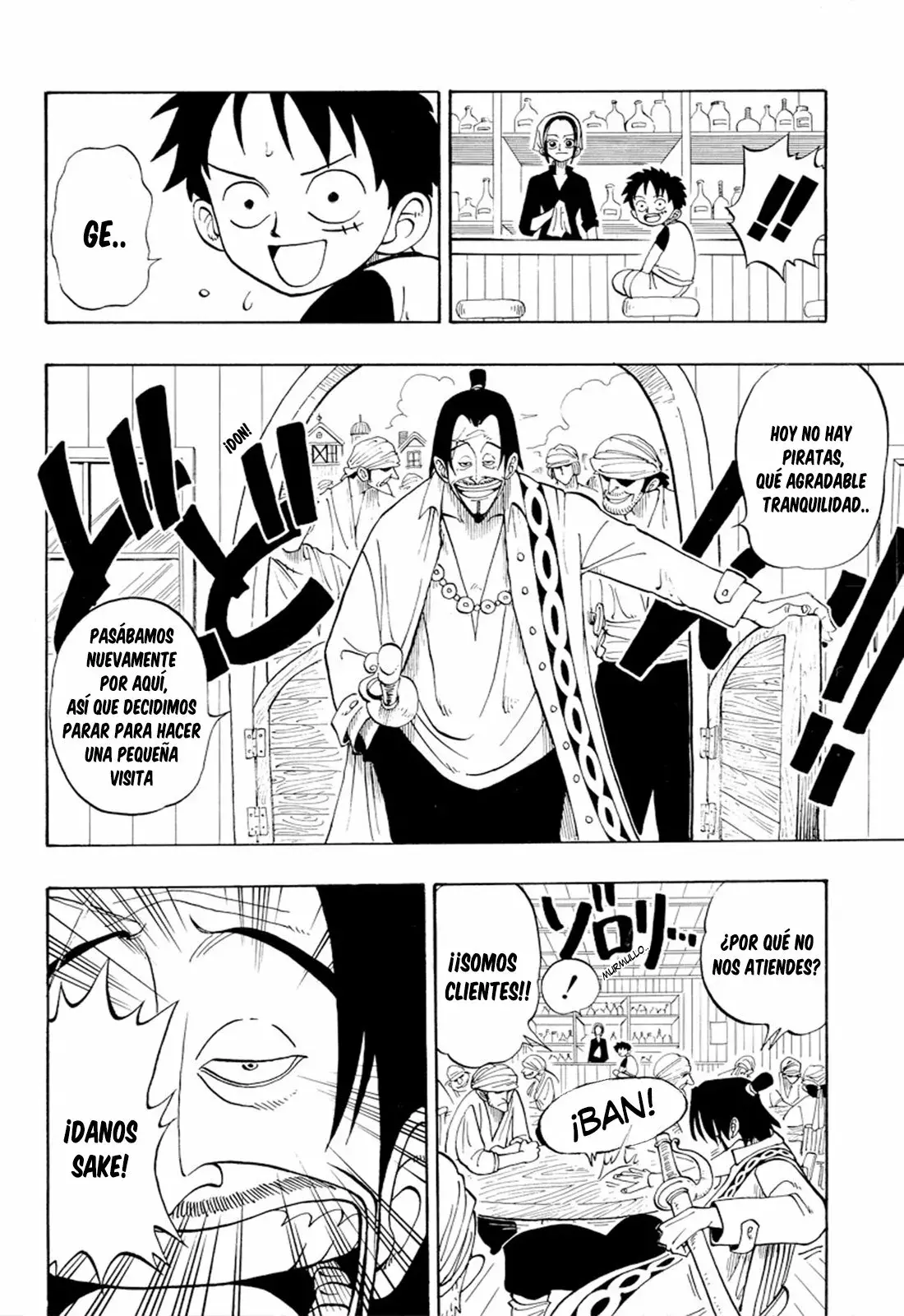 One Piece Capitulo 1: "Romance Dawn: Amanecer de la aventura" página 24