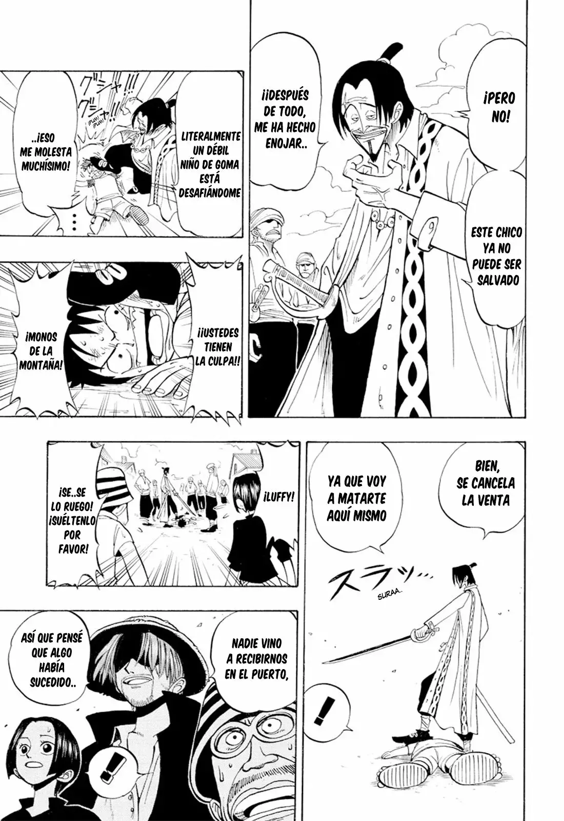 One Piece Capitulo 1: "Romance Dawn: Amanecer de la aventura" página 29
