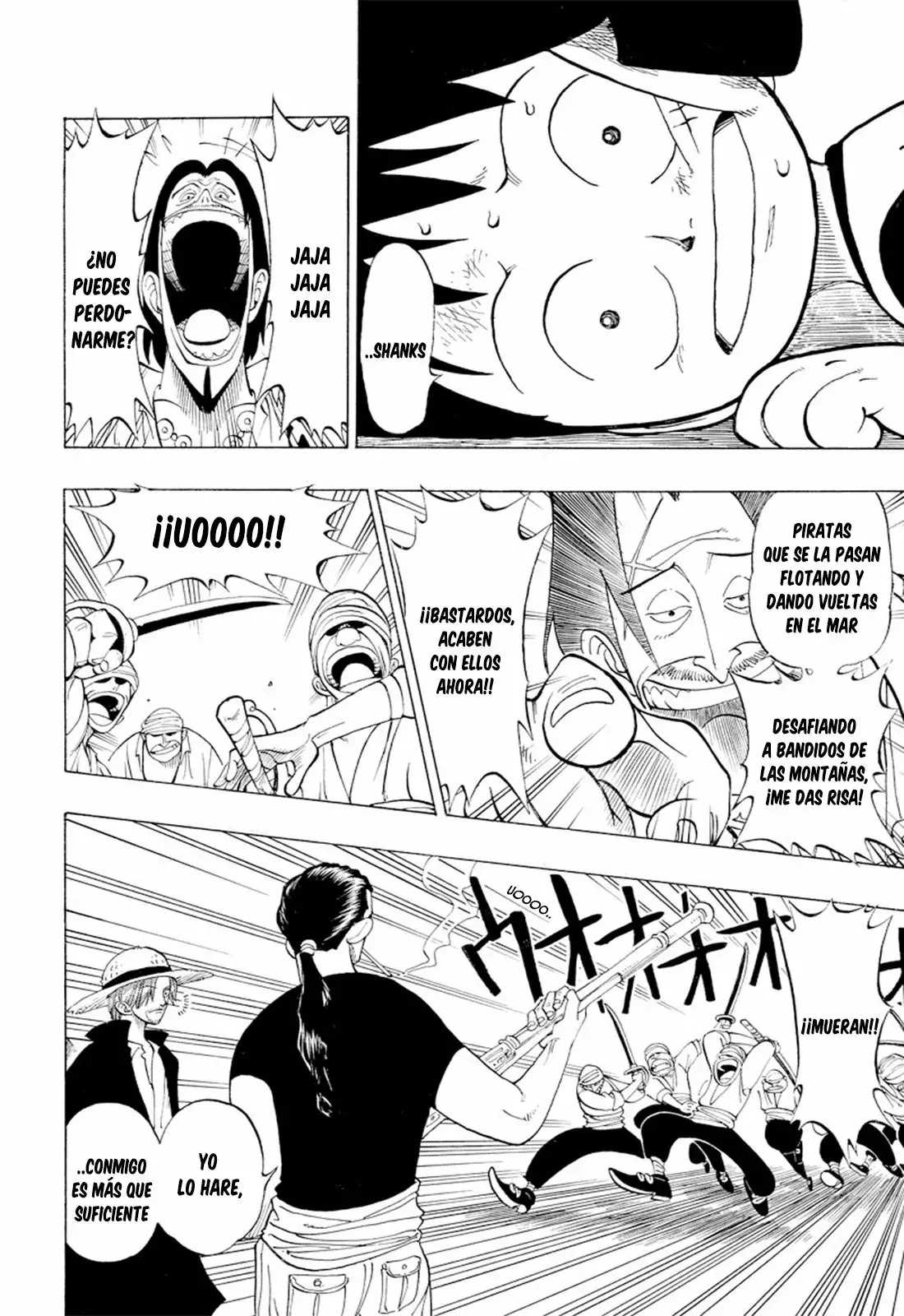 One Piece Capitulo 1: "Romance Dawn: Amanecer de la aventura" página 34