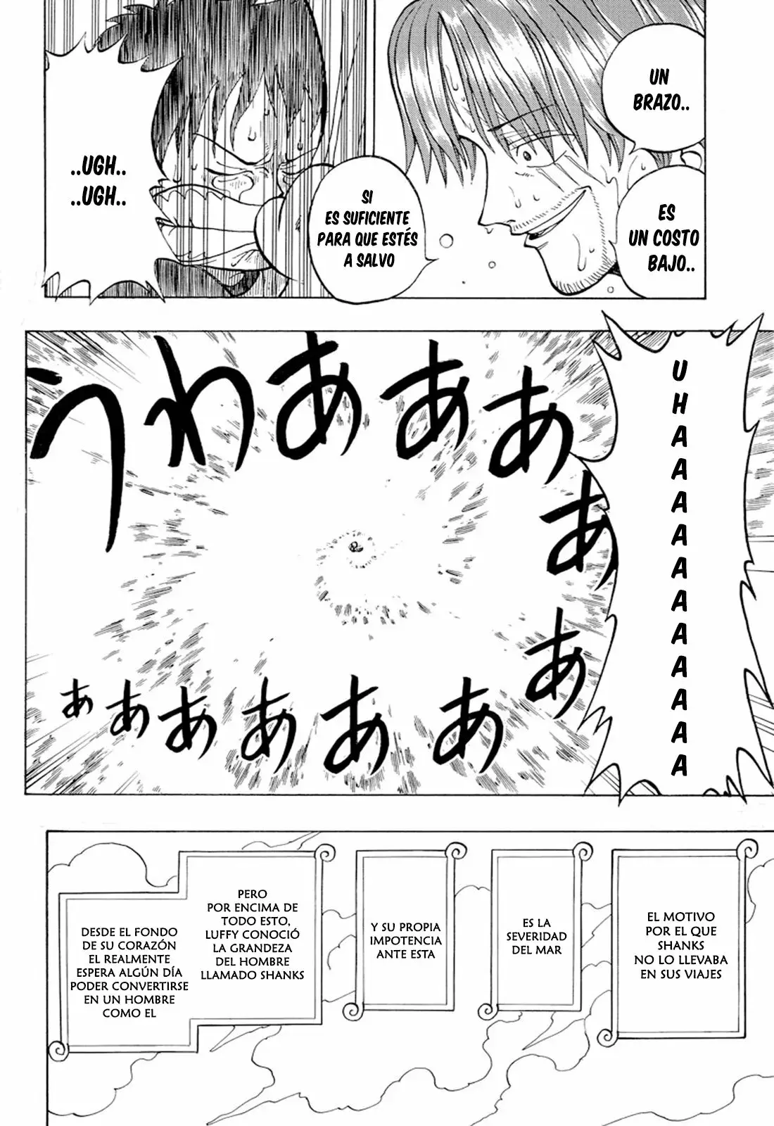 One Piece Capitulo 1: "Romance Dawn: Amanecer de la aventura" página 44