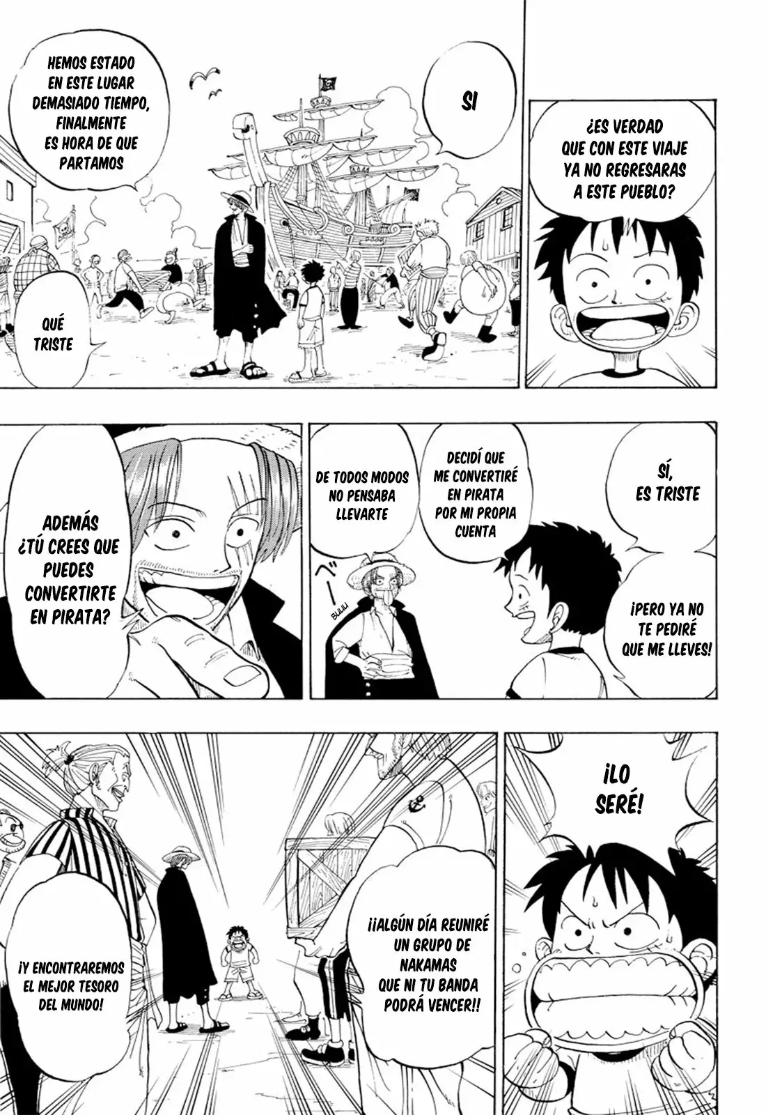 One Piece Capitulo 1: "Romance Dawn: Amanecer de la aventura" página 45