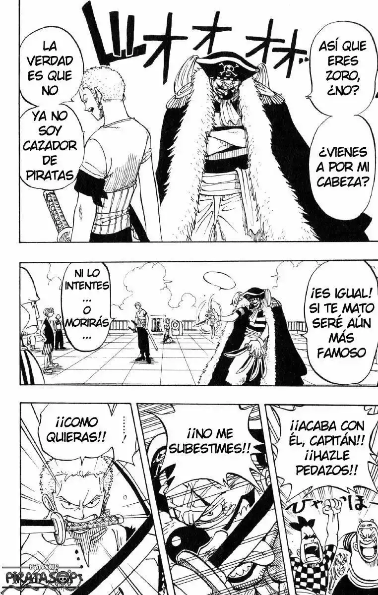 One Piece Capitulo 10: "El incidente en el bar" página 22