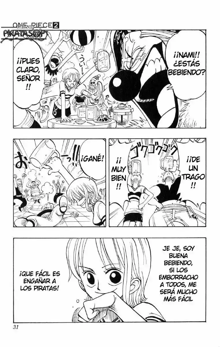 One Piece Capitulo 10: "El incidente en el bar" página 3
