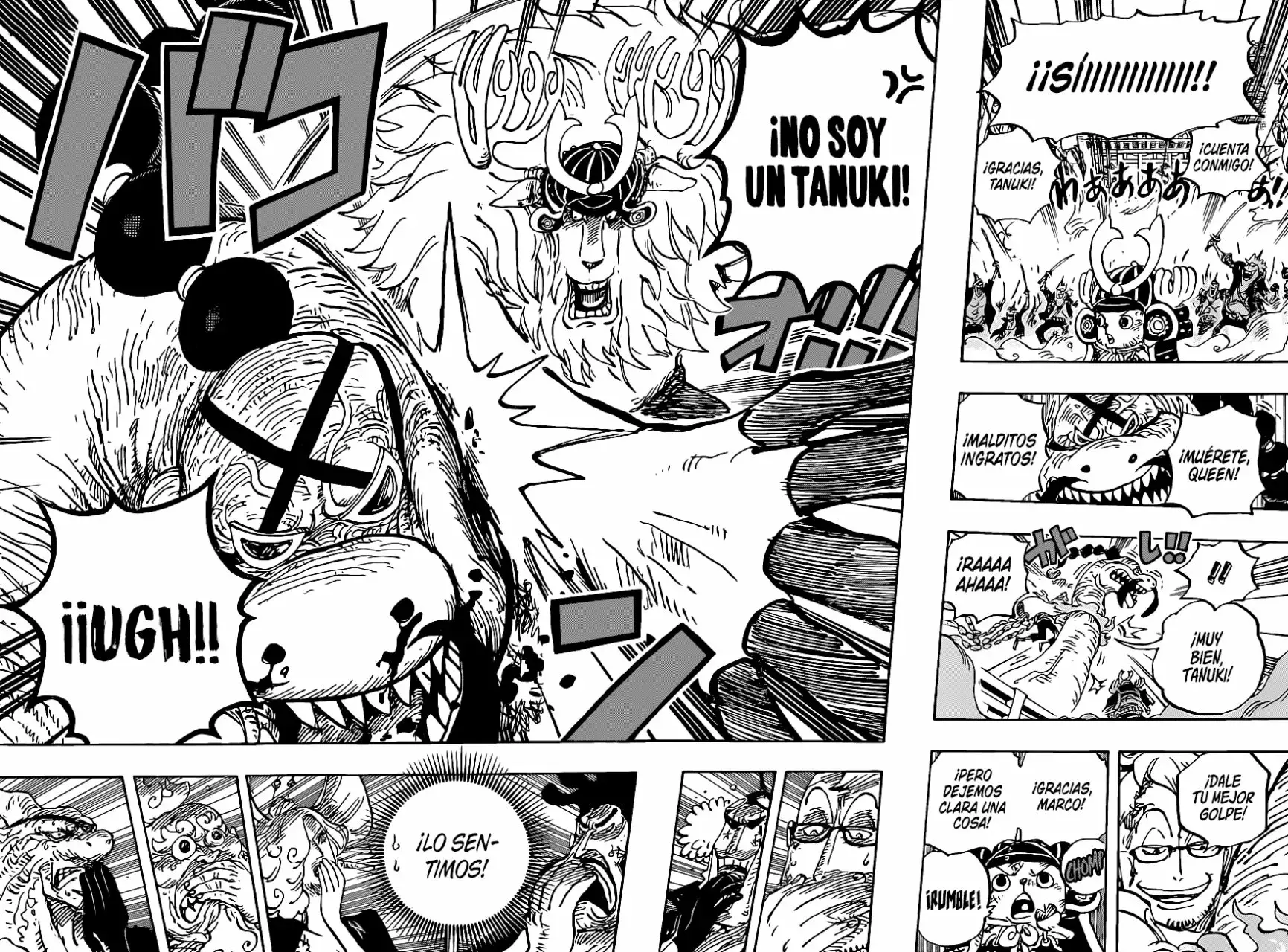 One Piece Capitulo 1007: Tanuki-san página 12
