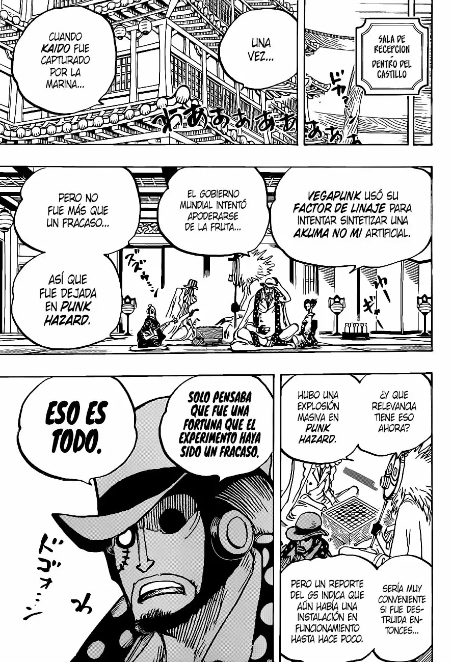 One Piece Capitulo 1007: Tanuki-san página 14