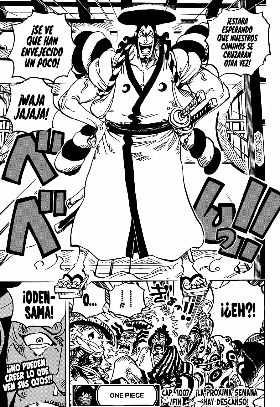One Piece Capitulo 1007: Tanuki-san página 16