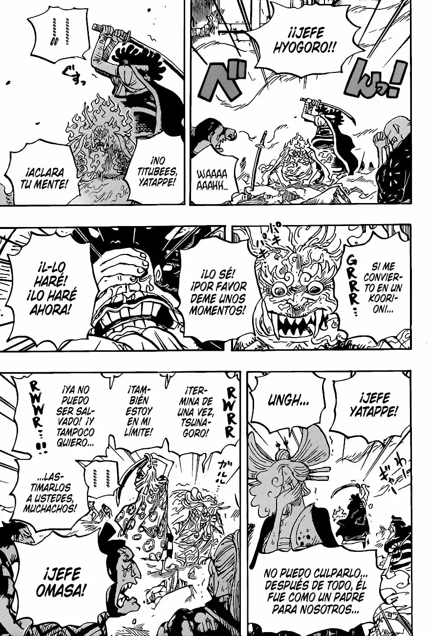 One Piece Capitulo 1007: Tanuki-san página 3