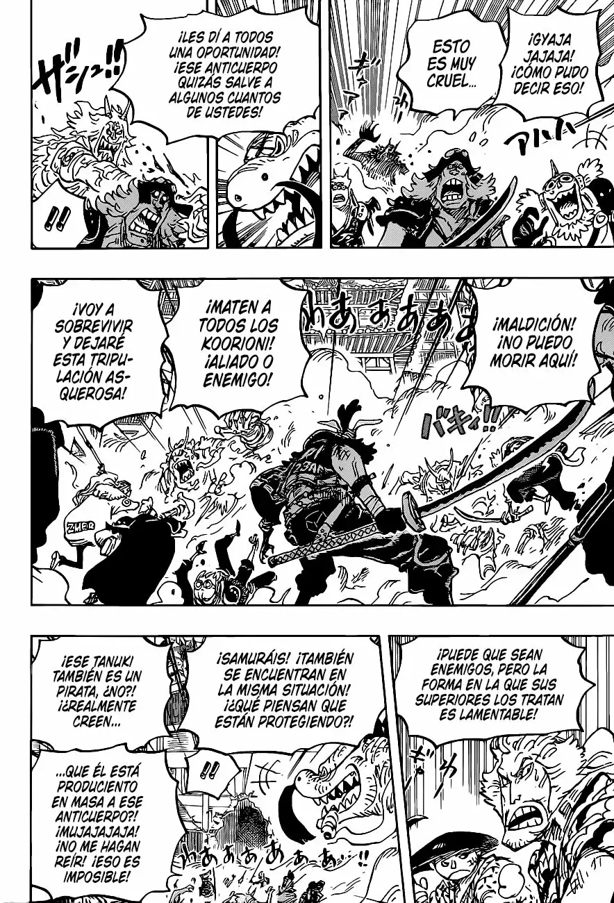 One Piece Capitulo 1007: Tanuki-san página 6