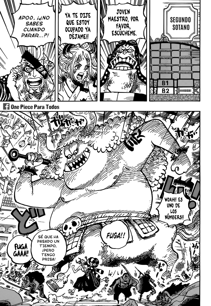 One Piece Capitulo 1032 página 3