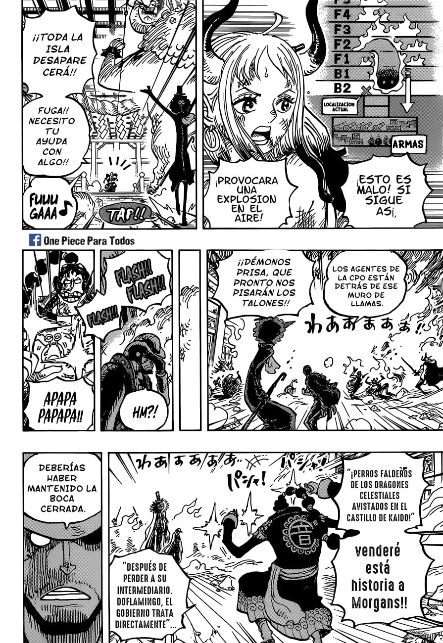 One Piece Capitulo 1032 página 6