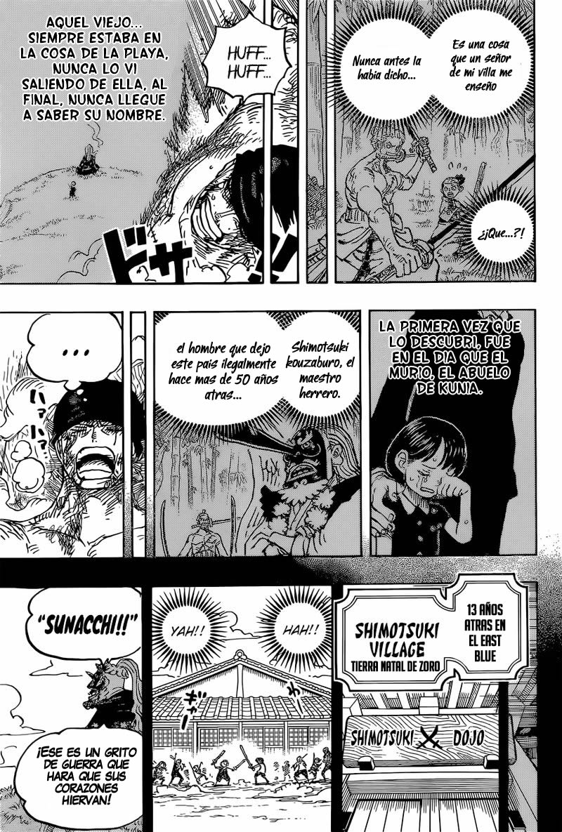 One Piece Capitulo 1033 página 12