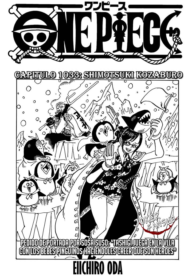 One Piece Capitulo 1033 página 2