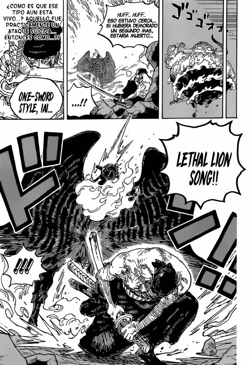 One Piece Capitulo 1033 página 6