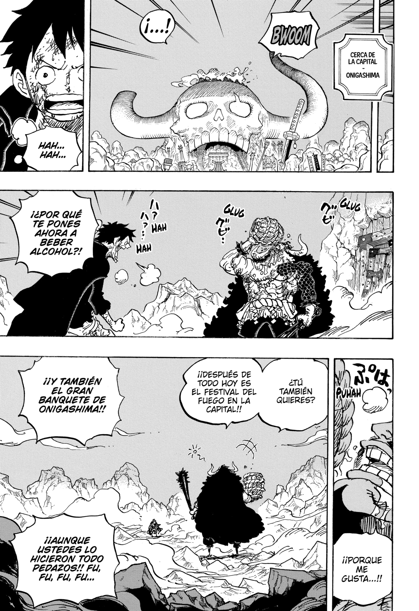 One Piece Capitulo 1037 página 3