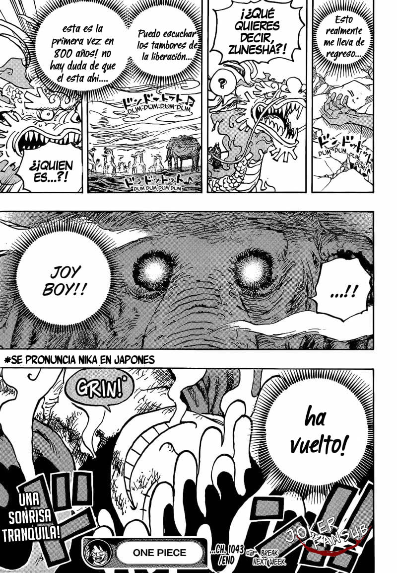 One Piece Capitulo 1043 página 15