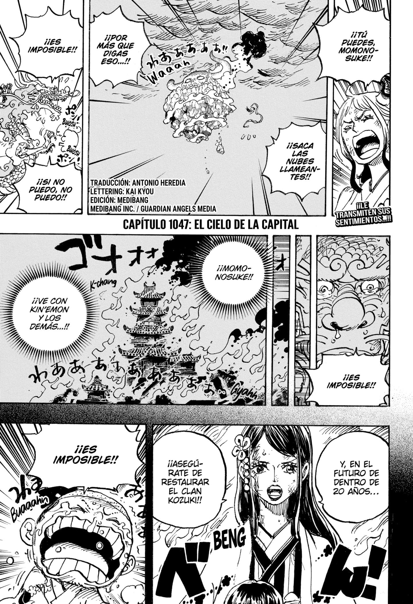 One Piece Capitulo 1047 página 4