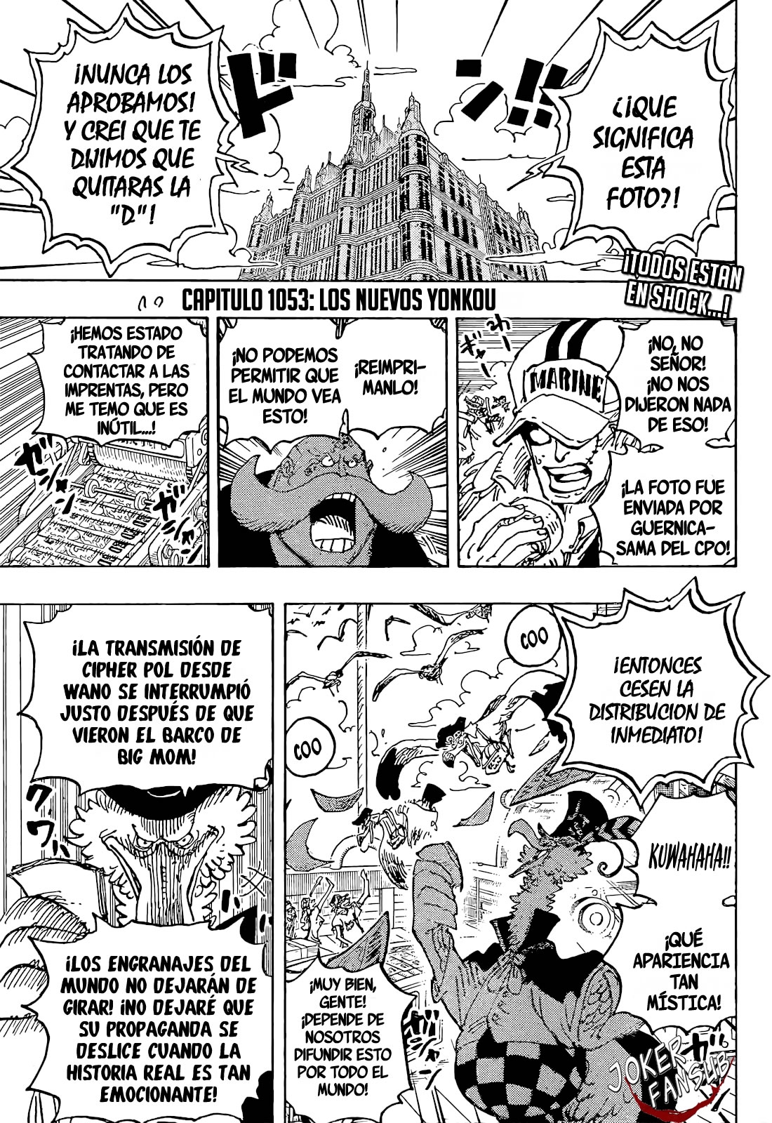One Piece Capitulo 1053 página 3