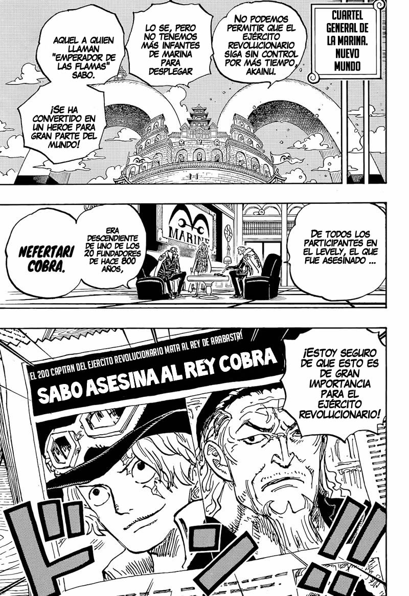 One Piece Capitulo 1054 página 13