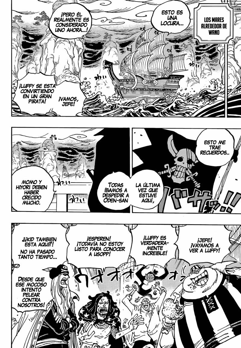 One Piece Capitulo 1054 página 8
