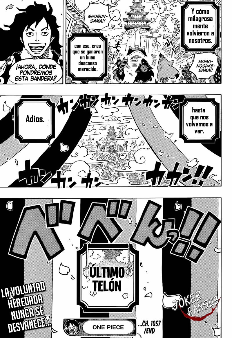 One Piece Capitulo 1057 página 18