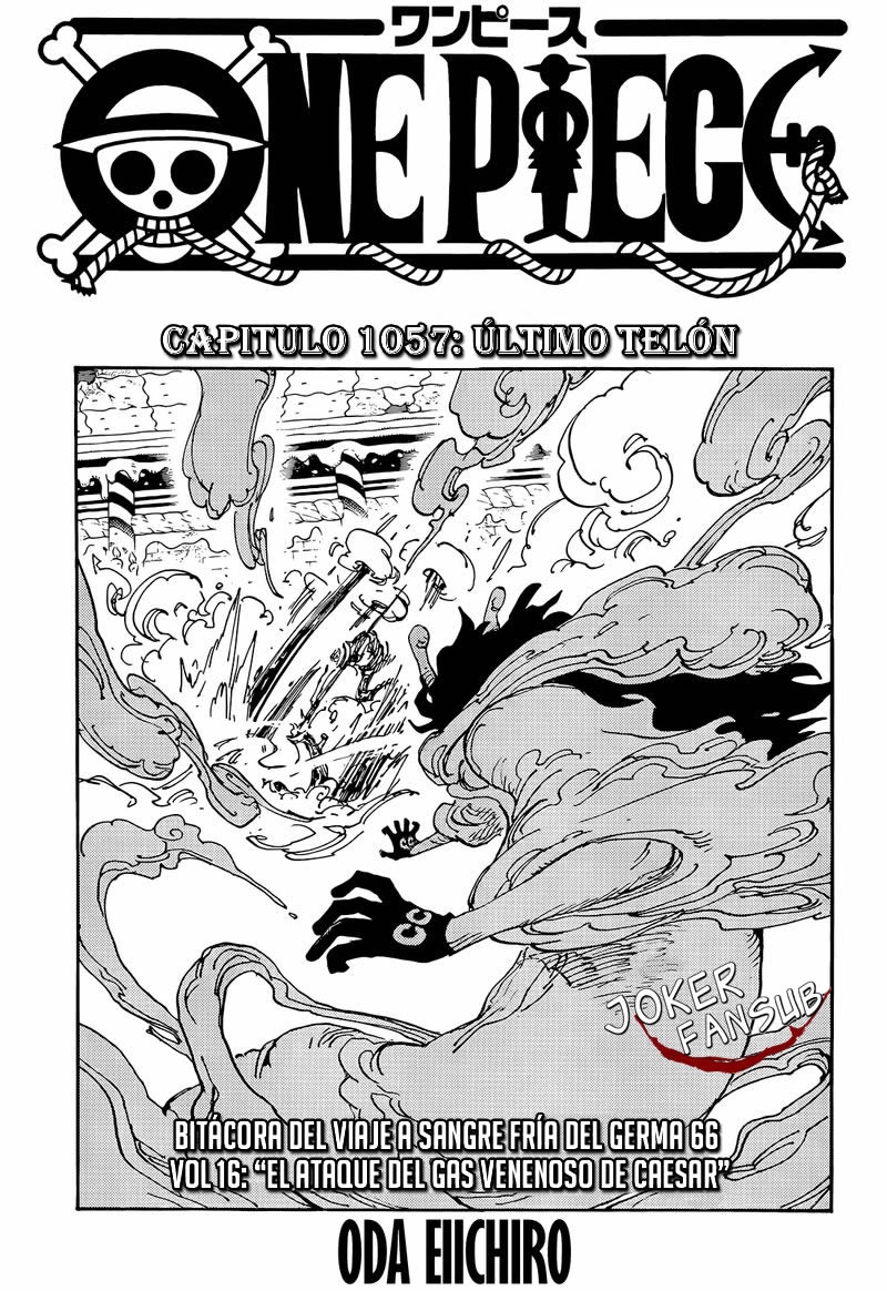 One Piece Capitulo 1057 página 3