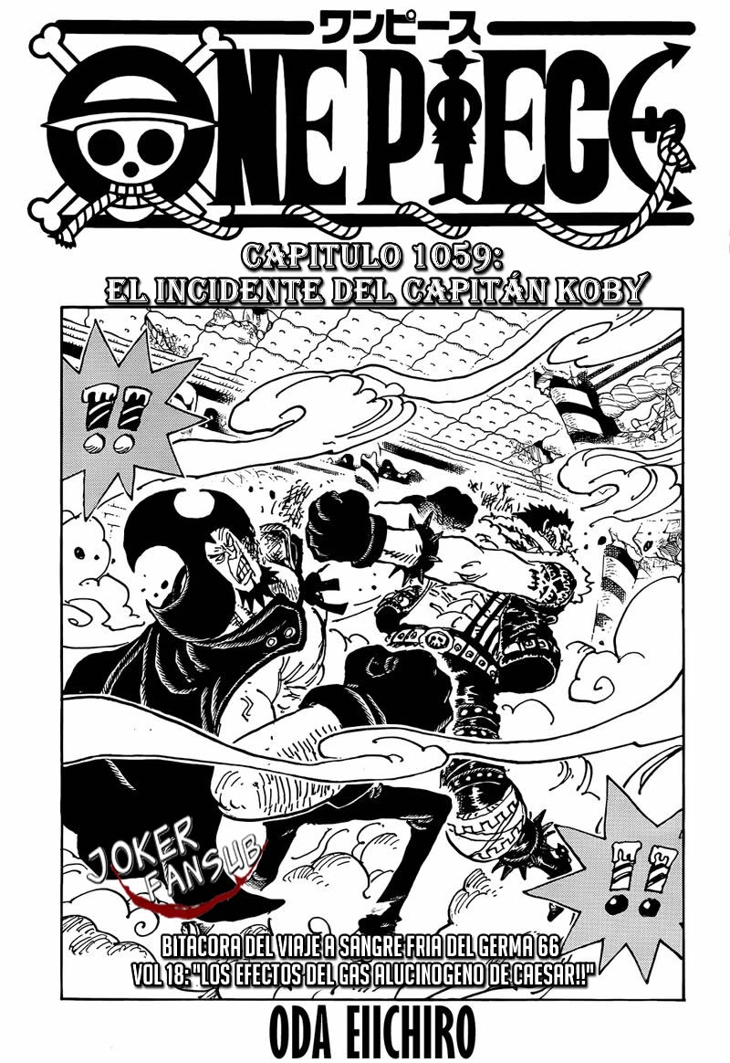 One Piece Capitulo 1059 página 2