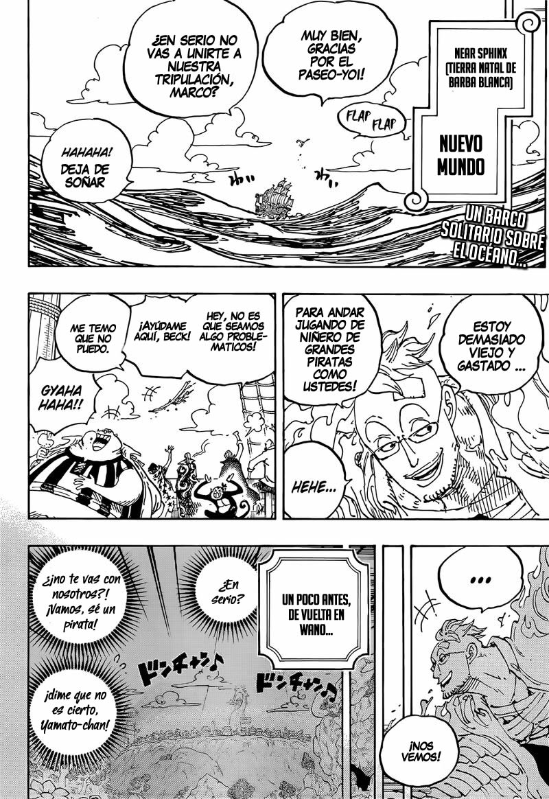 One Piece Capitulo 1059 página 3