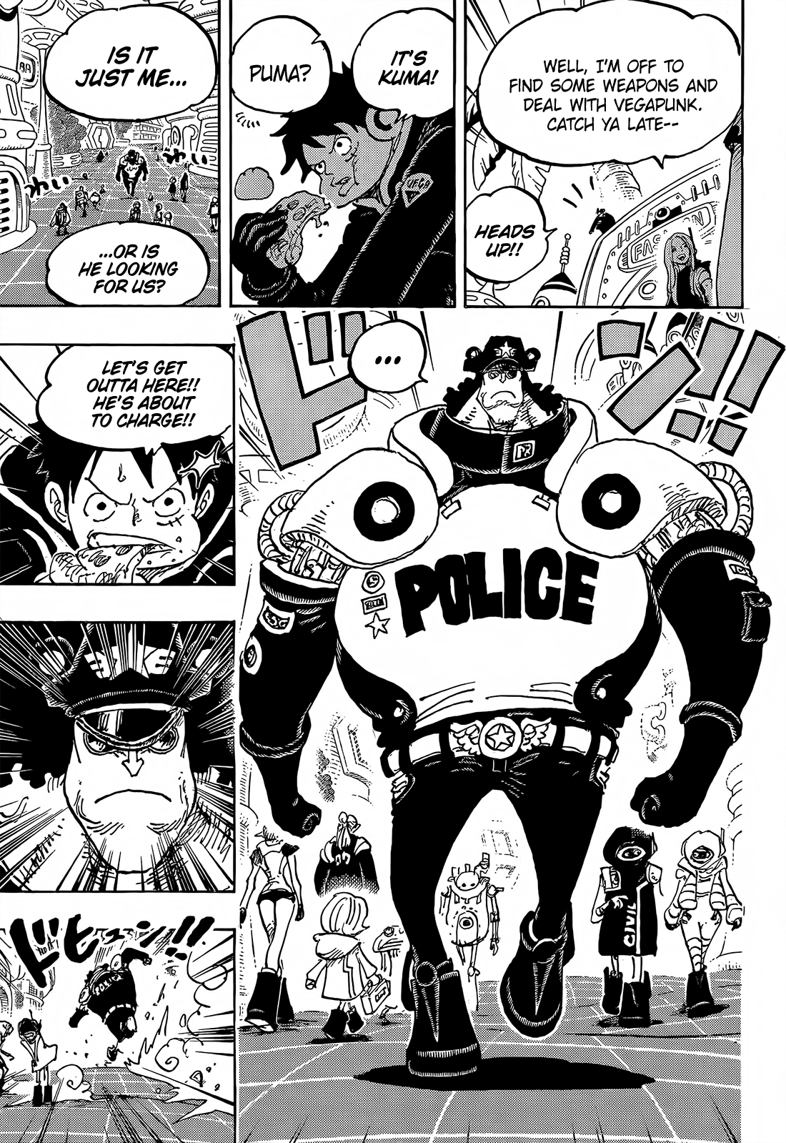 One Piece Capitulo 1063 página 5