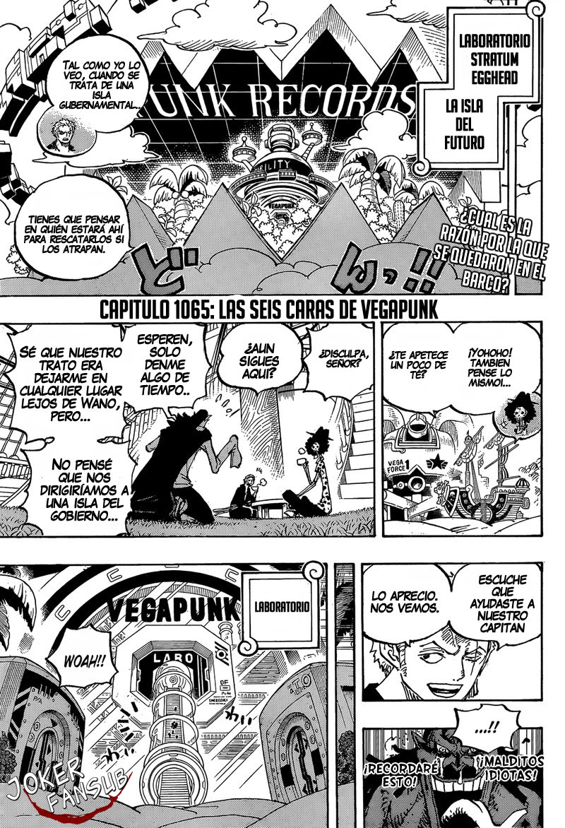One Piece Capitulo 1065 página 3