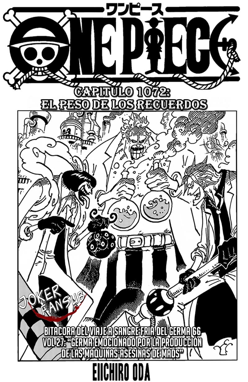 One Piece Capitulo 1072 página 2