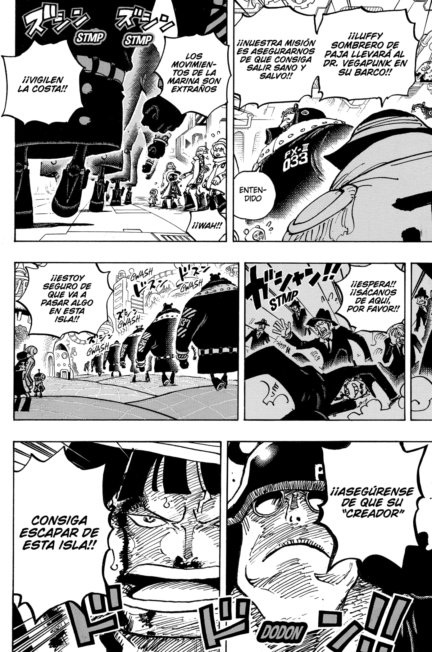 One Piece Capitulo 1074 página 6