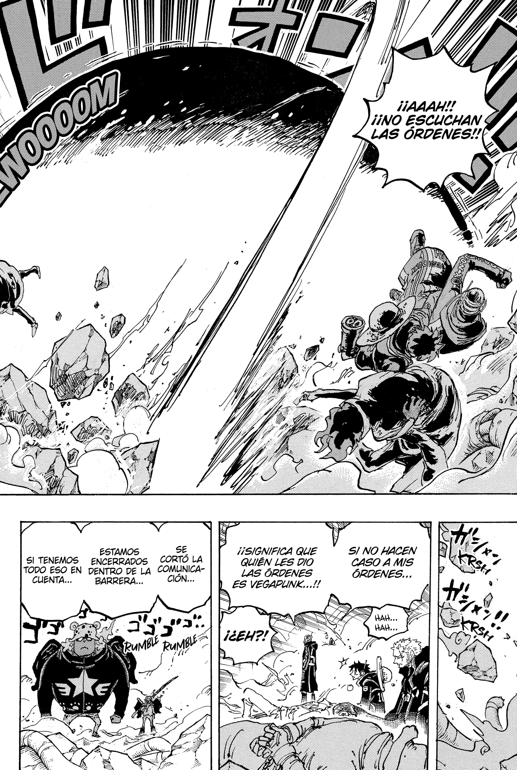 One Piece Capitulo 1075: "LABOPHASE Death Game" página 14