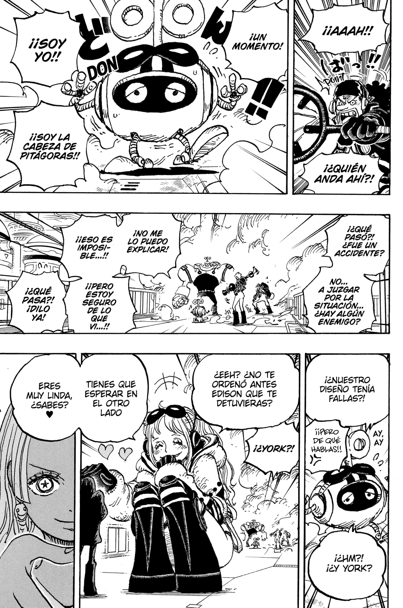 One Piece Capitulo 1075: "LABOPHASE Death Game" página 9