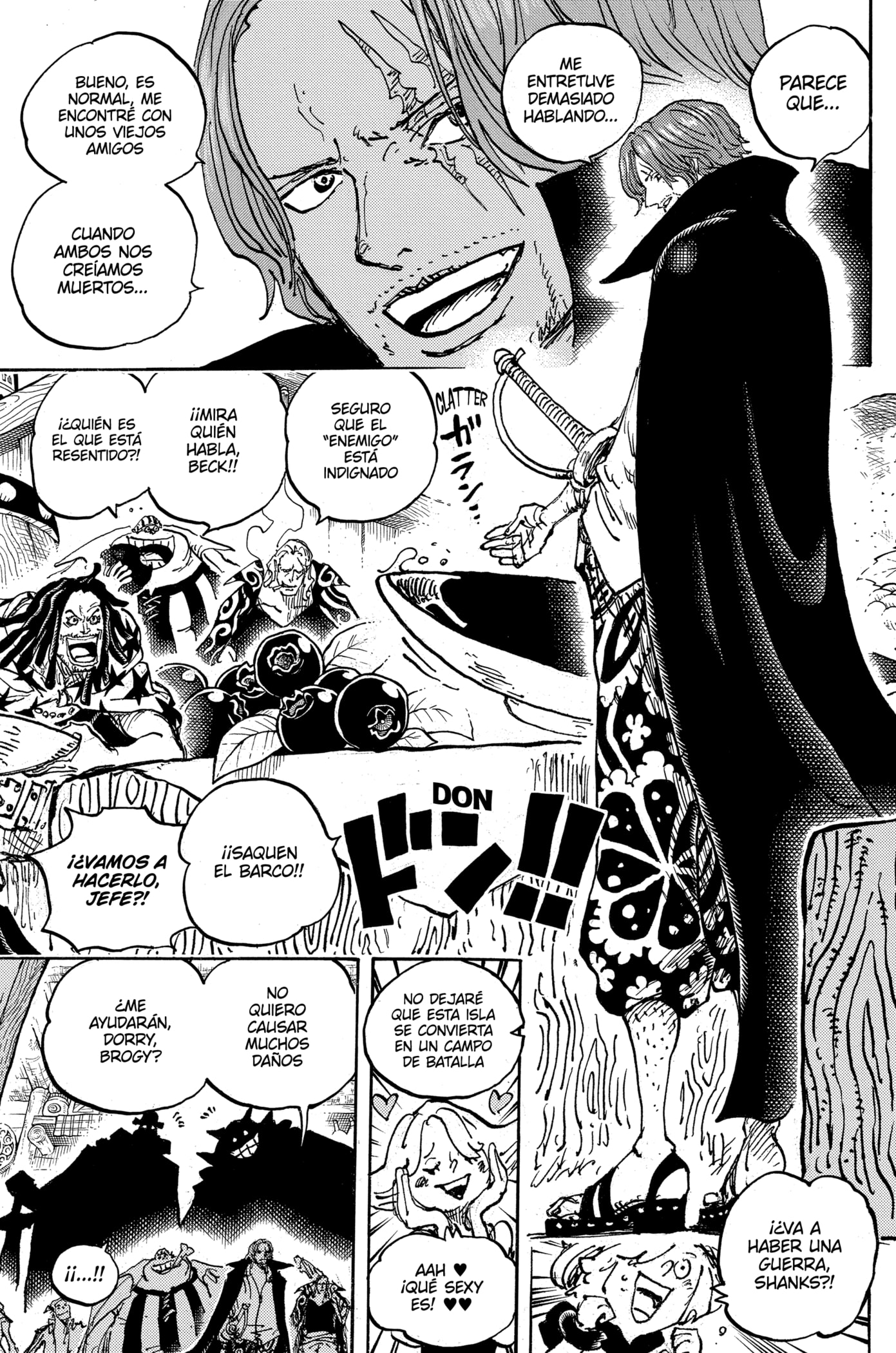 One Piece Capitulo 1076: "Viejos Amigos" página 14