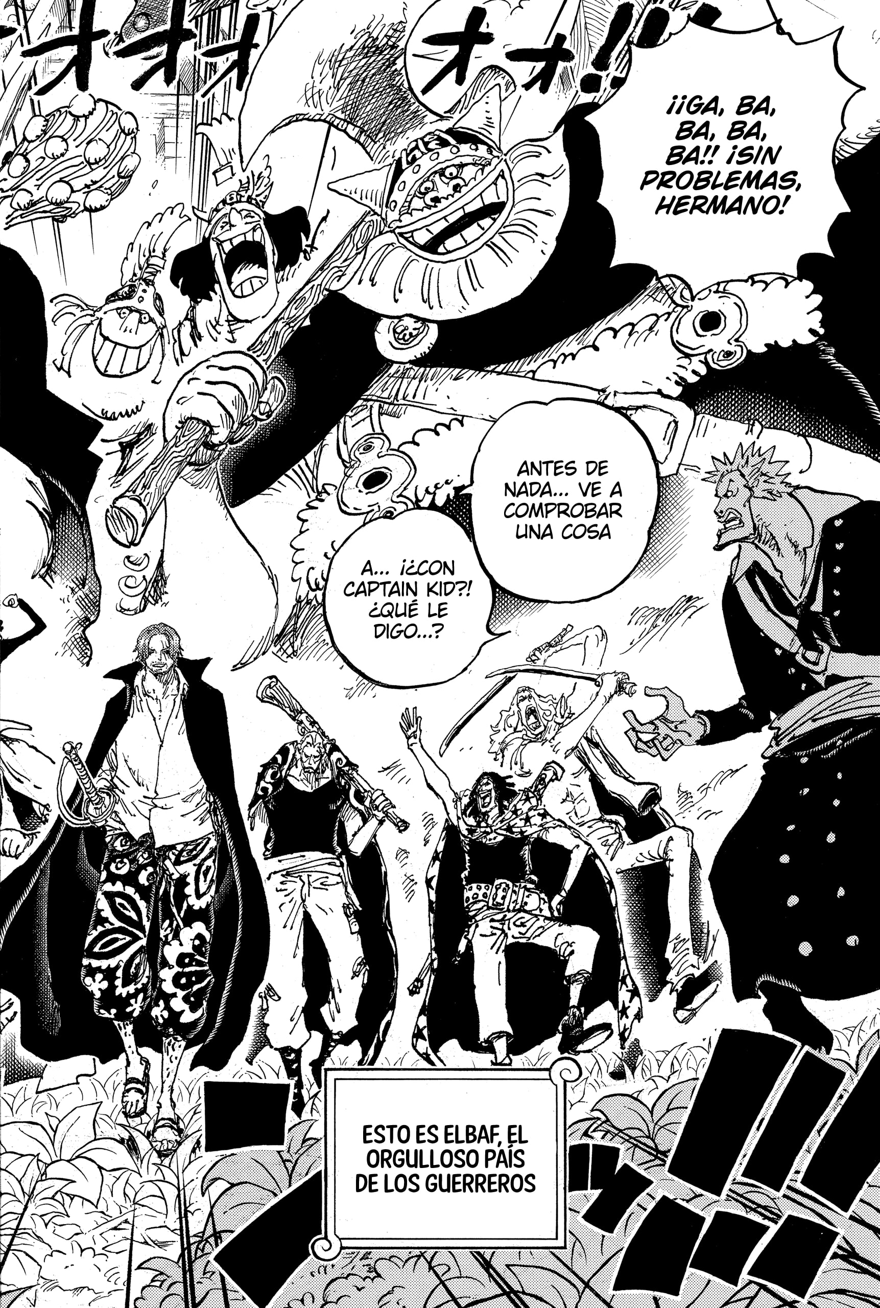 One Piece Capitulo 1076: "Viejos Amigos" página 15