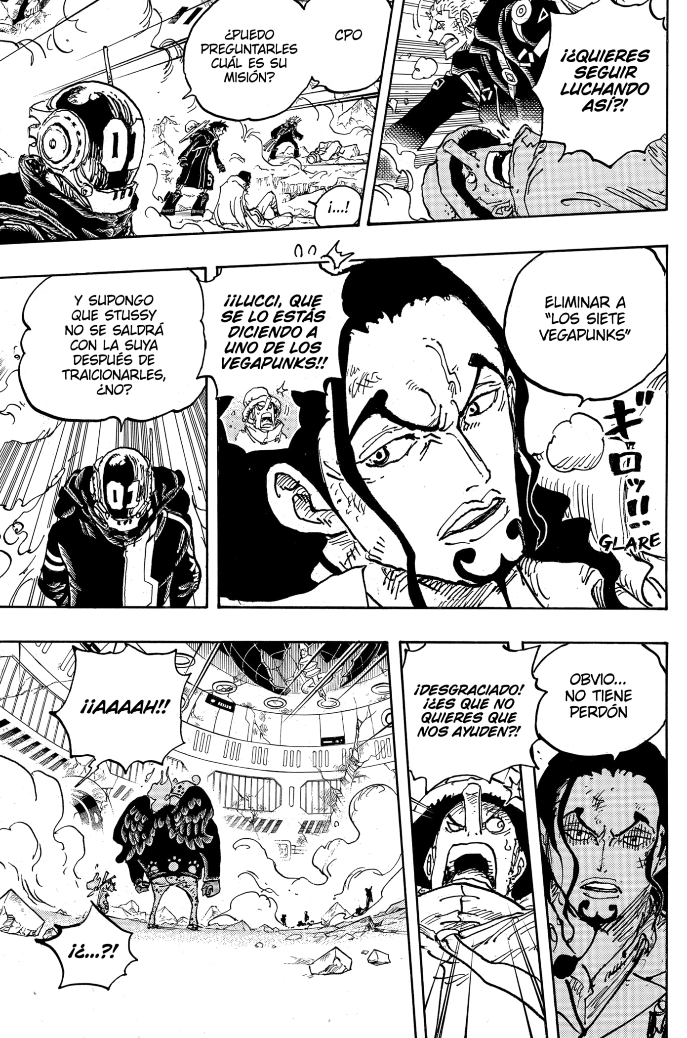 One Piece Capitulo 1076: "Viejos Amigos" página 6