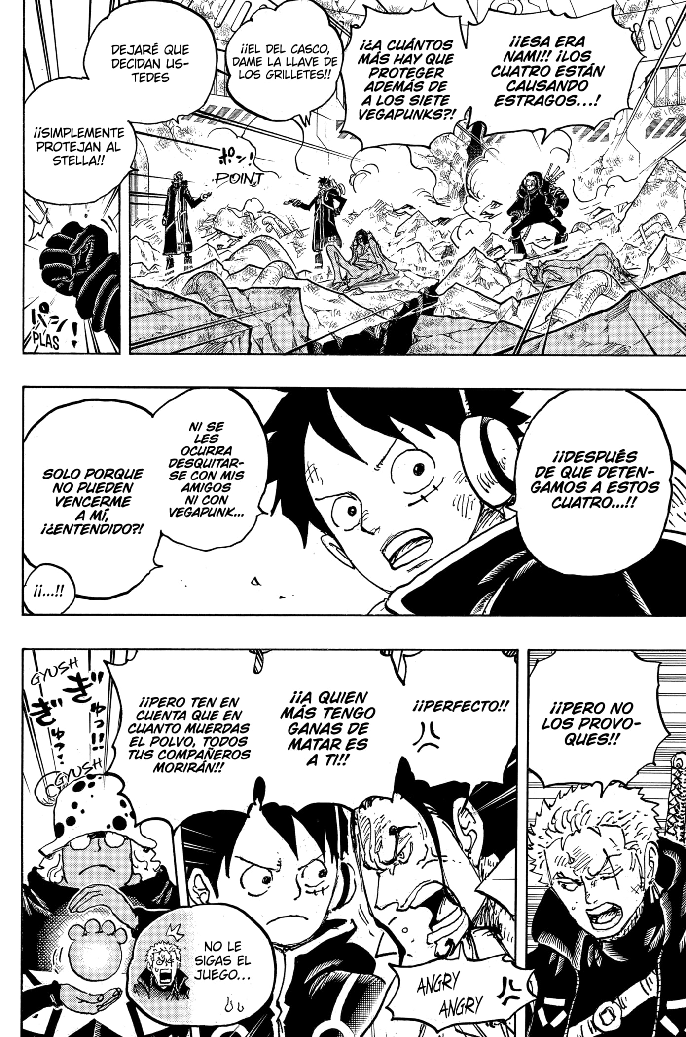 One Piece Capitulo 1076: "Viejos Amigos" página 7