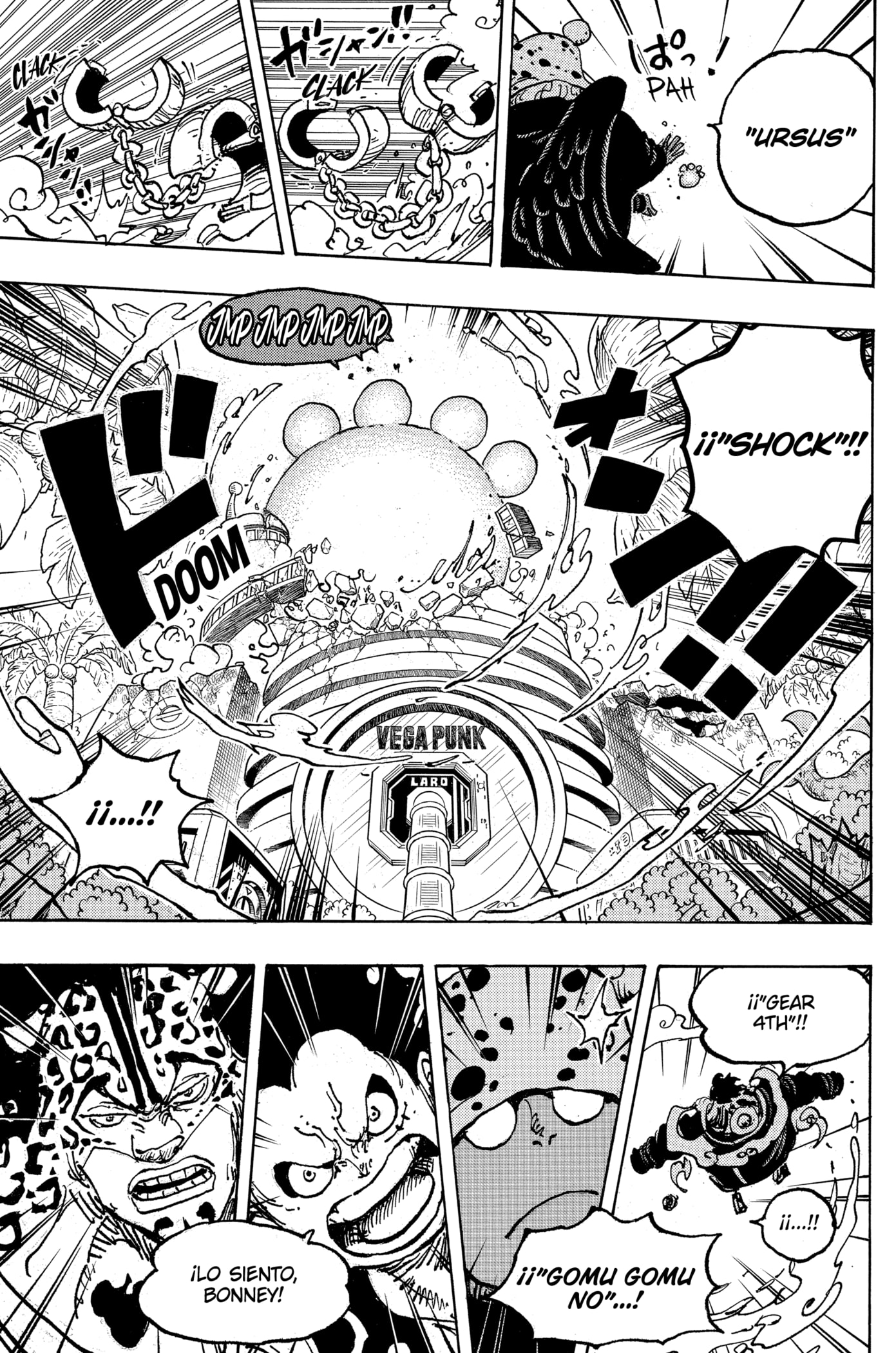 One Piece Capitulo 1076: "Viejos Amigos" página 8