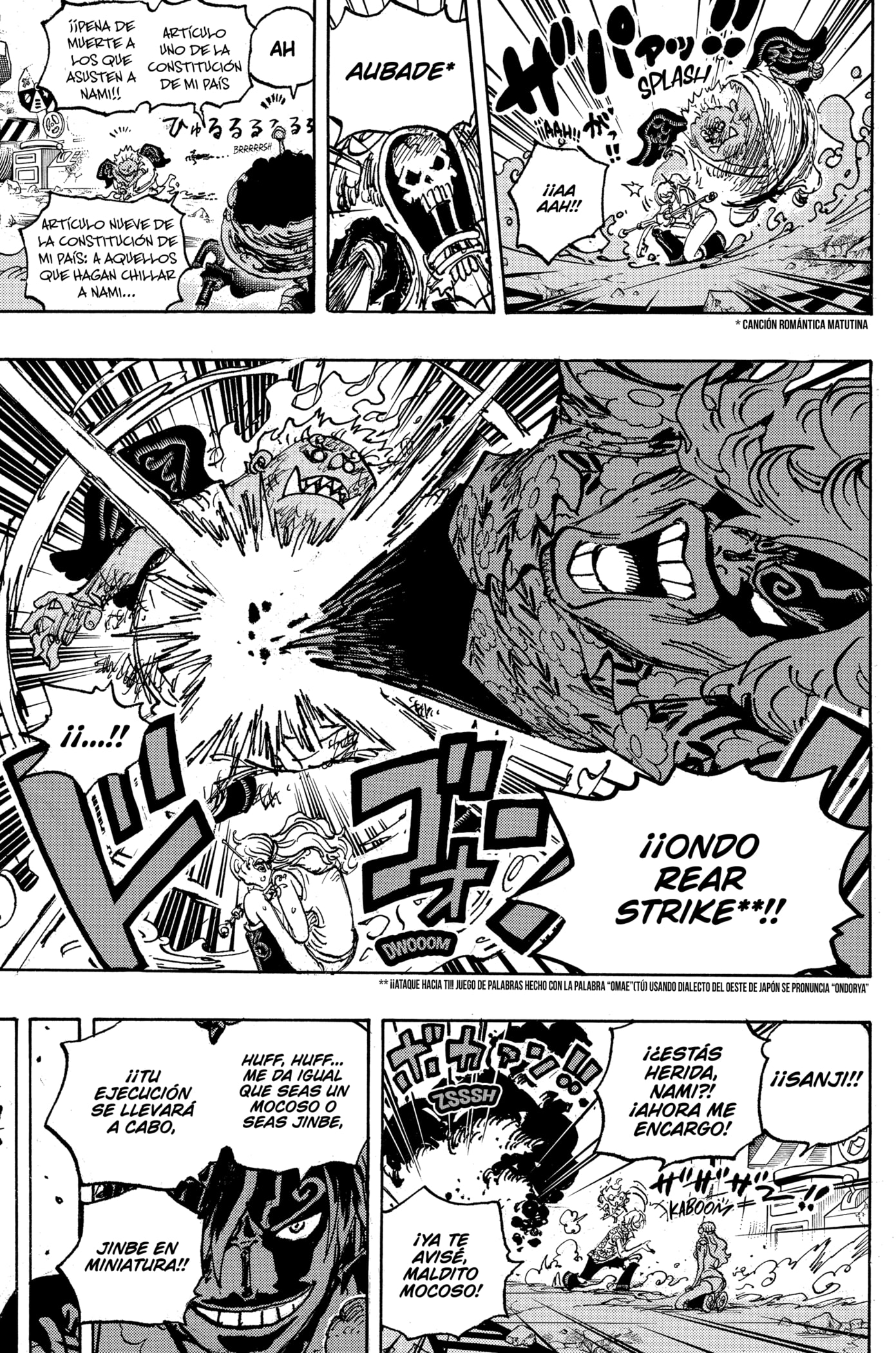 One Piece Capitulo 1077: "Tuviste que Haberte dado Cuenta Antes" página 11