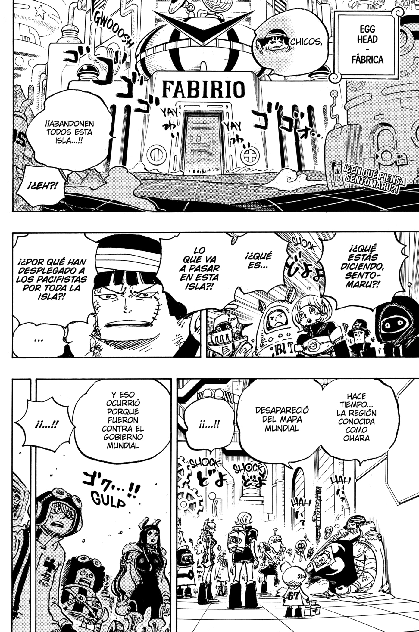 One Piece Capitulo 1077: "Tuviste que Haberte dado Cuenta Antes" página 2