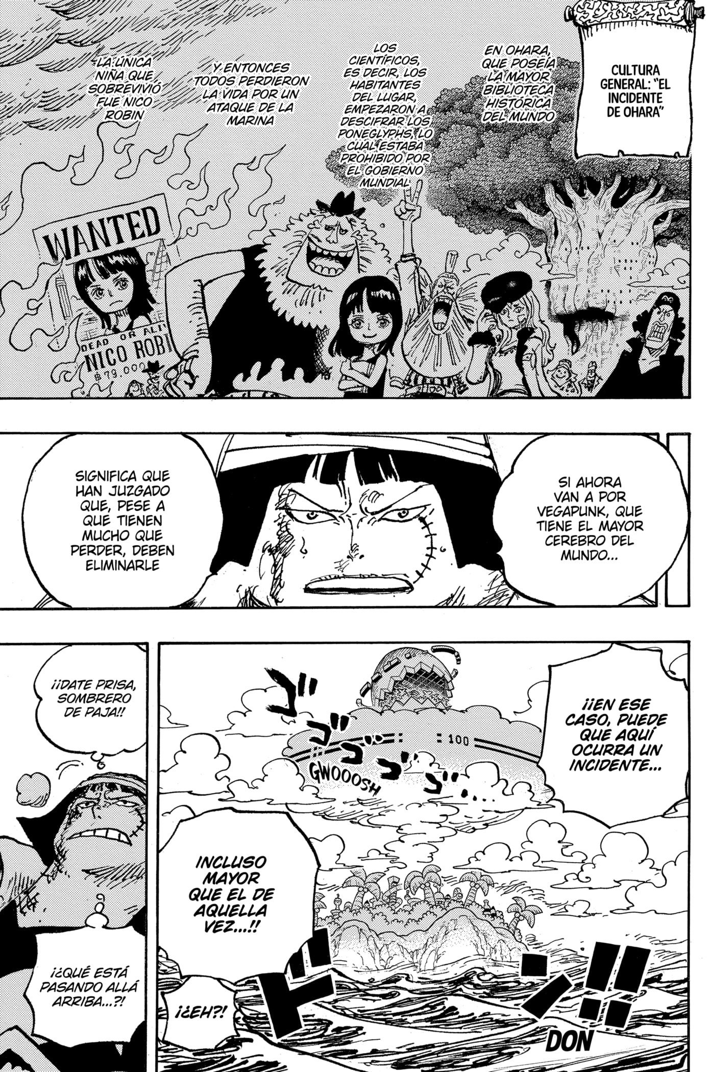 One Piece Capitulo 1077: "Tuviste que Haberte dado Cuenta Antes" página 3