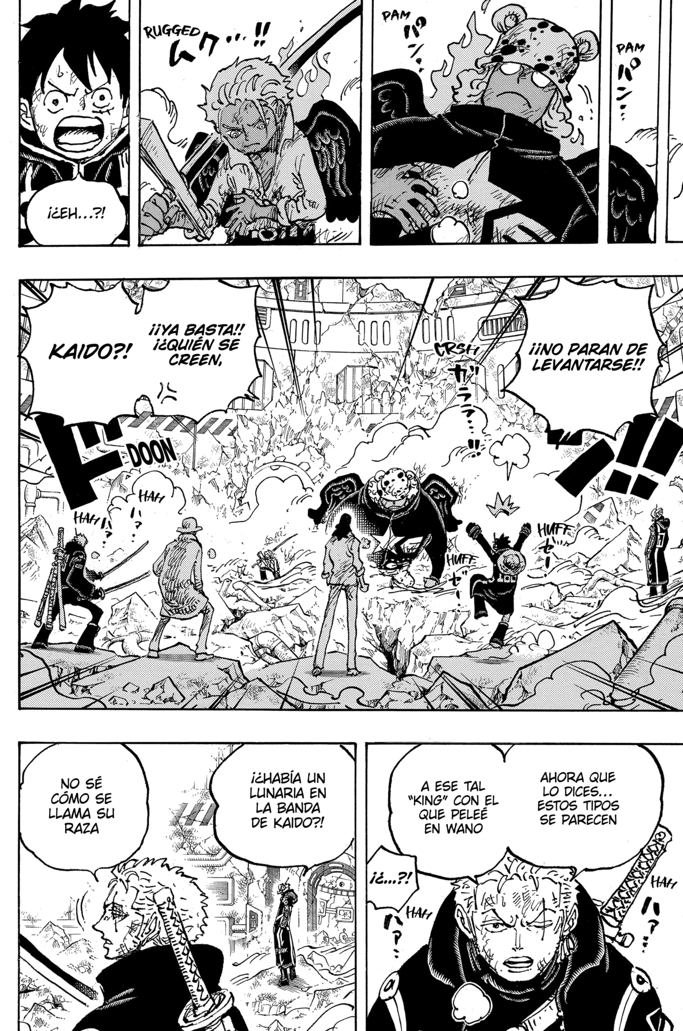 One Piece Capitulo 1077: "Tuviste que Haberte dado Cuenta Antes" página 6