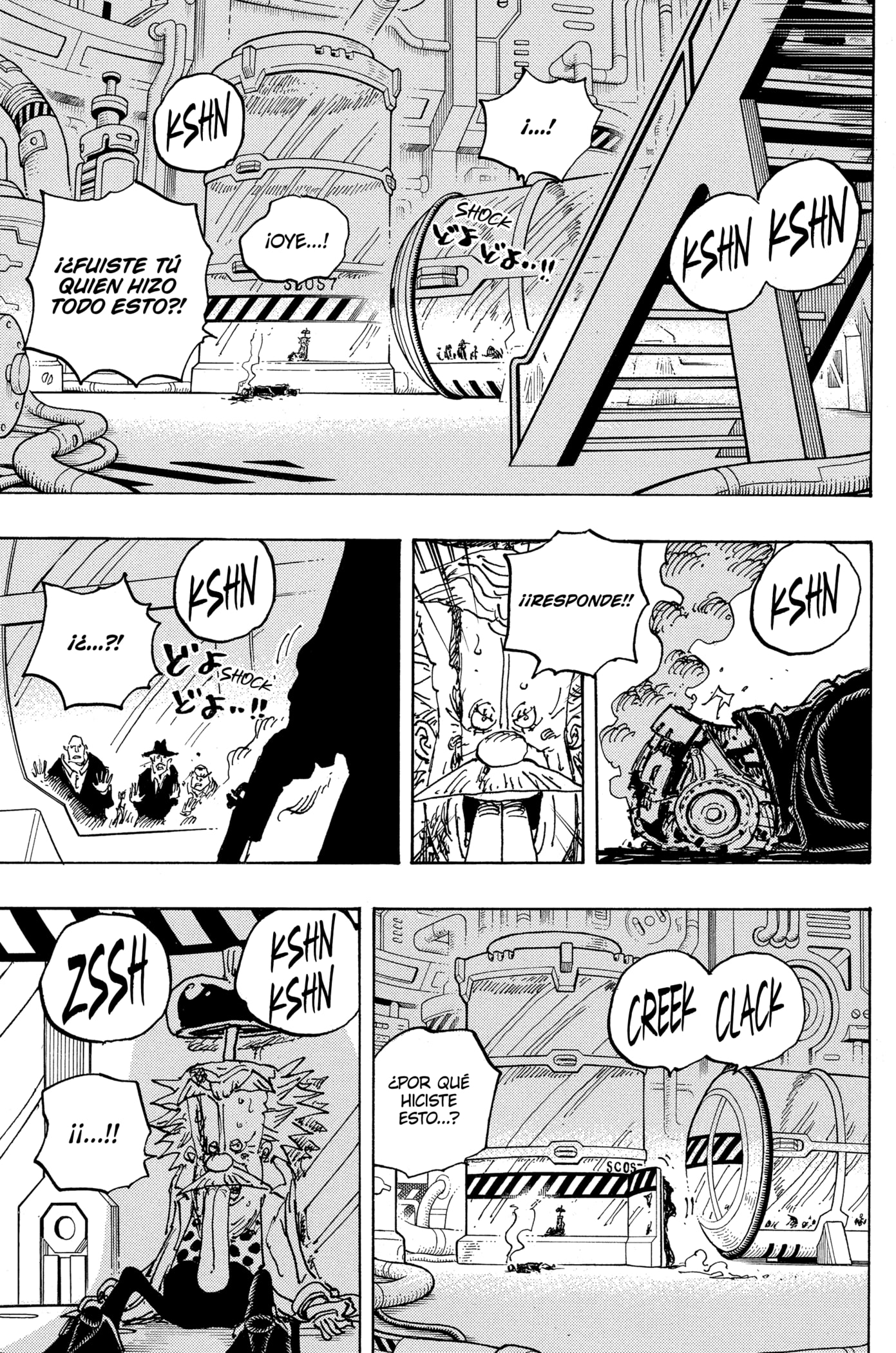 One Piece Capitulo 1078: "Tiempo al Límite para el Escape" página 13