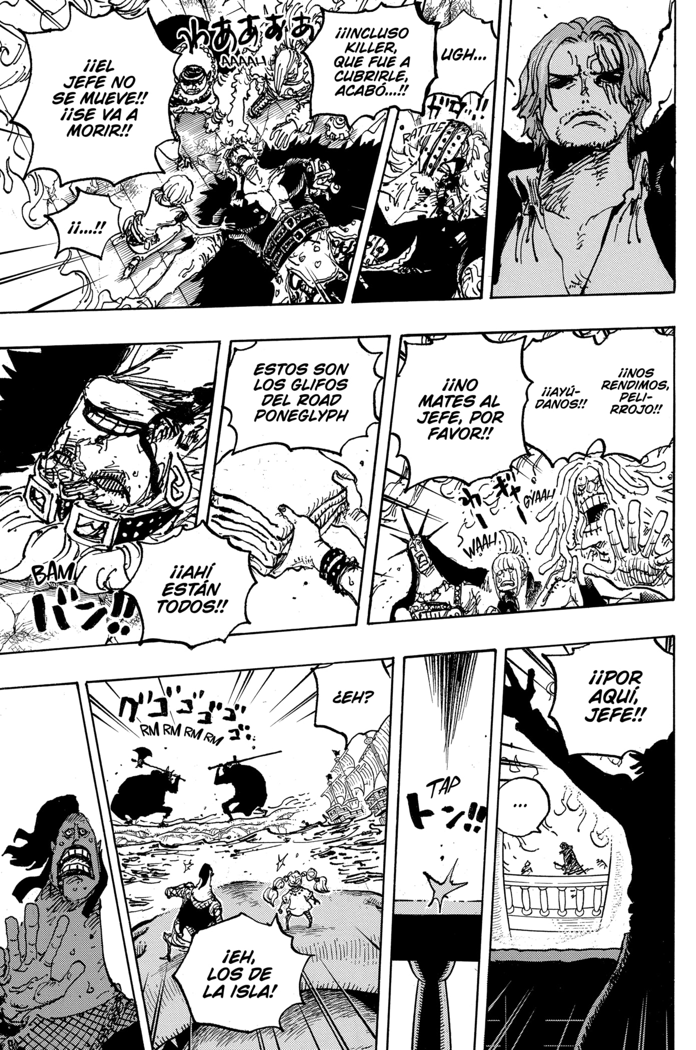 One Piece Capitulo 1079: "Los Piratas del Emperador Pelirrojo" página 13