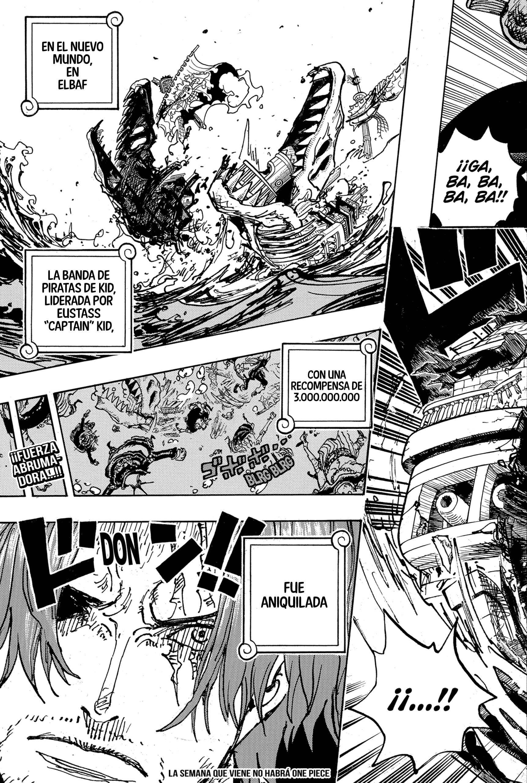 One Piece Capitulo 1079: "Los Piratas del Emperador Pelirrojo" página 15