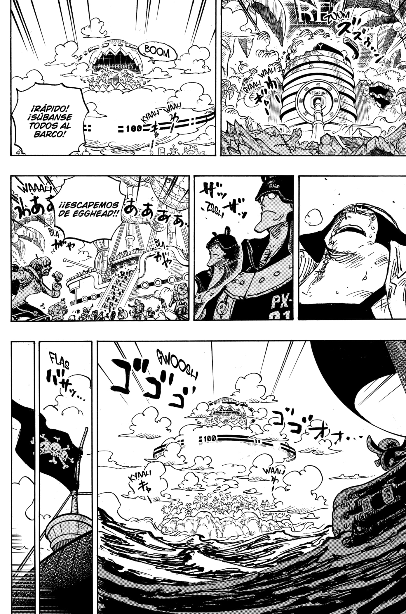 One Piece Capitulo 1079: "Los Piratas del Emperador Pelirrojo" página 4